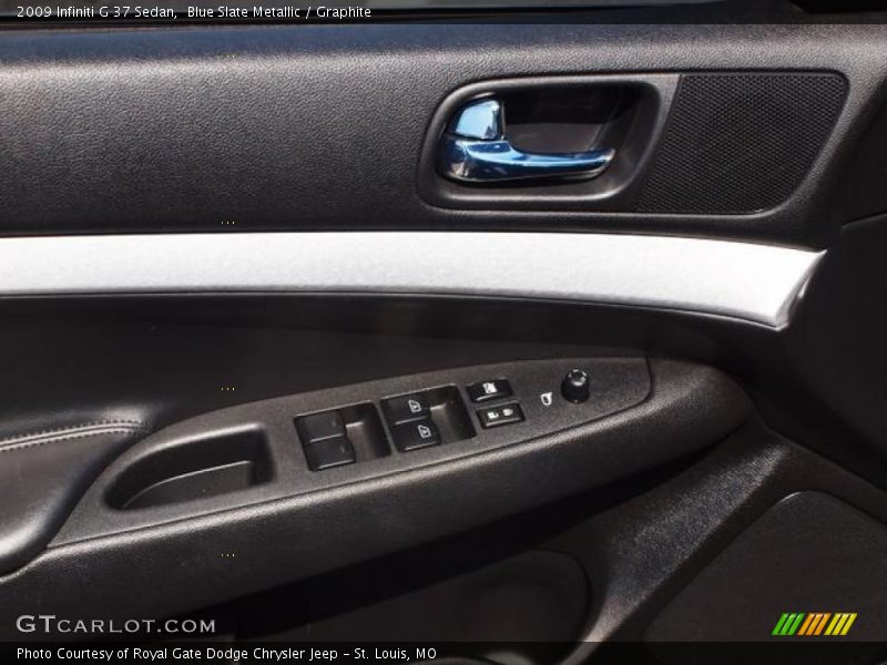 Blue Slate Metallic / Graphite 2009 Infiniti G 37 Sedan