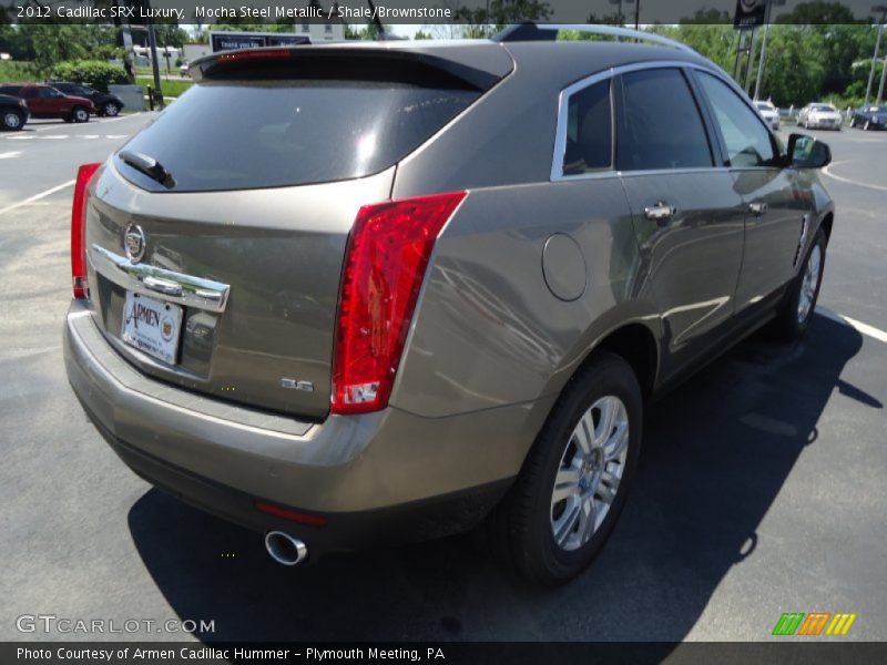 Mocha Steel Metallic / Shale/Brownstone 2012 Cadillac SRX Luxury