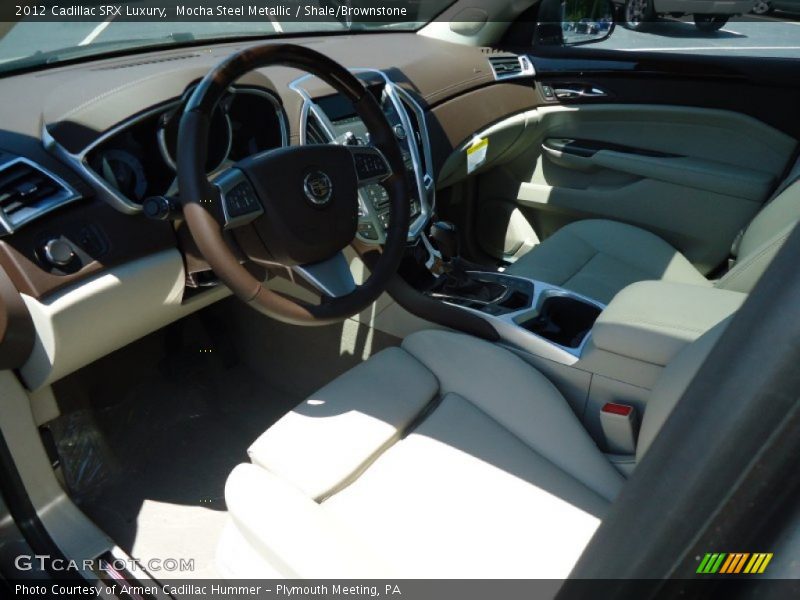 Mocha Steel Metallic / Shale/Brownstone 2012 Cadillac SRX Luxury