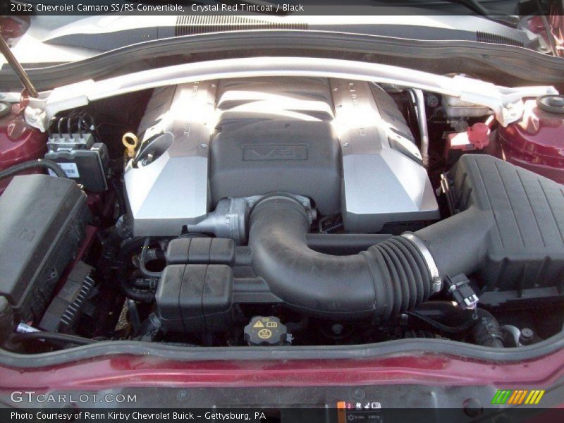 Crystal Red Tintcoat / Black 2012 Chevrolet Camaro SS/RS Convertible