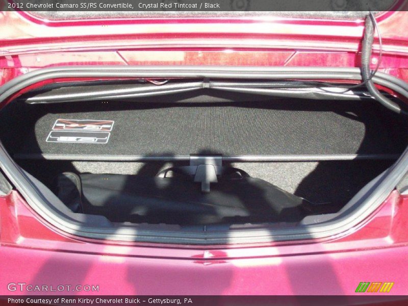 Crystal Red Tintcoat / Black 2012 Chevrolet Camaro SS/RS Convertible