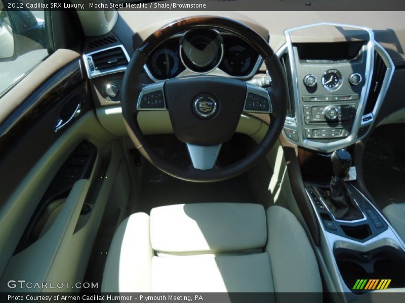 Mocha Steel Metallic / Shale/Brownstone 2012 Cadillac SRX Luxury