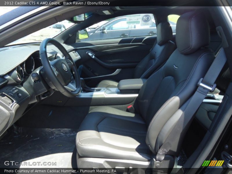 Black Raven / Ebony/Ebony 2012 Cadillac CTS 4 AWD Coupe