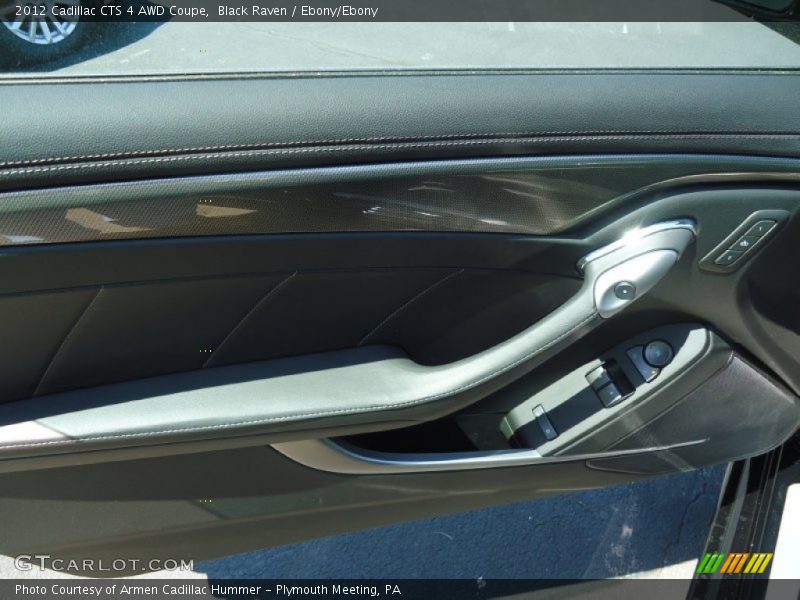 Black Raven / Ebony/Ebony 2012 Cadillac CTS 4 AWD Coupe