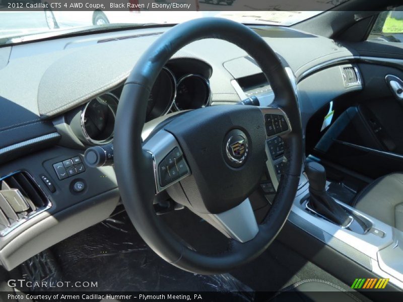 Black Raven / Ebony/Ebony 2012 Cadillac CTS 4 AWD Coupe