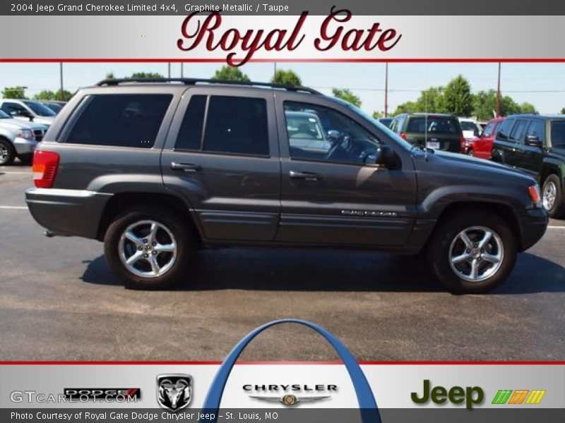 Graphite Metallic / Taupe 2004 Jeep Grand Cherokee Limited 4x4