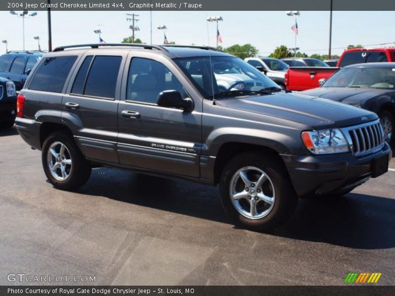 Graphite Metallic / Taupe 2004 Jeep Grand Cherokee Limited 4x4