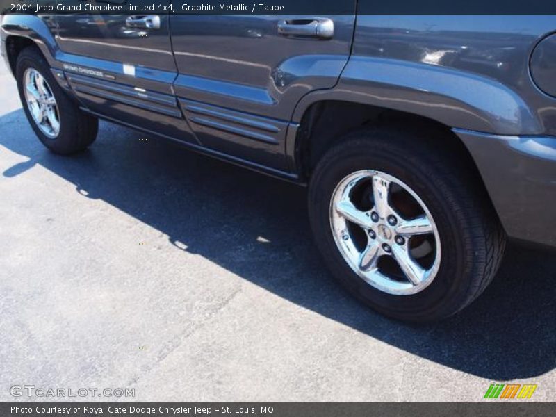 Graphite Metallic / Taupe 2004 Jeep Grand Cherokee Limited 4x4