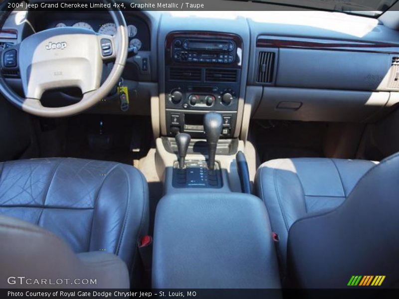 Graphite Metallic / Taupe 2004 Jeep Grand Cherokee Limited 4x4