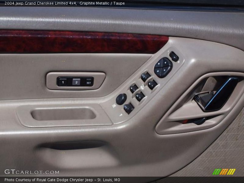 Graphite Metallic / Taupe 2004 Jeep Grand Cherokee Limited 4x4