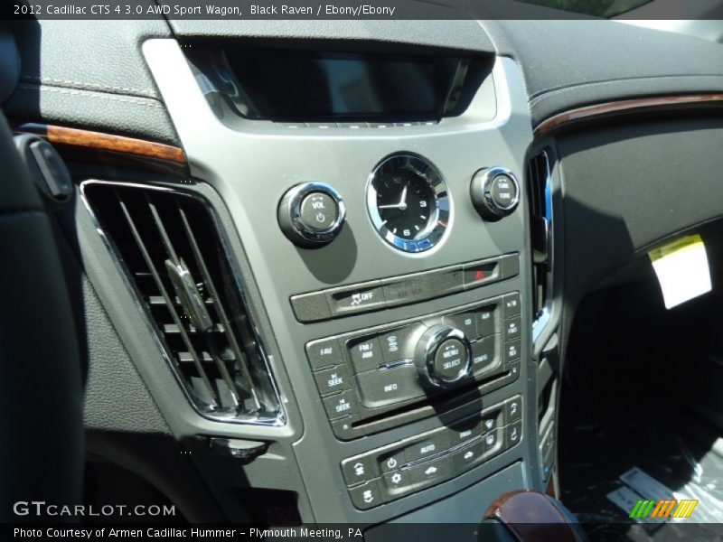 Black Raven / Ebony/Ebony 2012 Cadillac CTS 4 3.0 AWD Sport Wagon