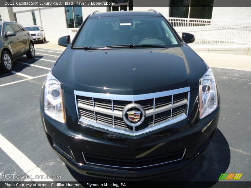 Black Raven / Ebony/Ebony 2012 Cadillac SRX Luxury AWD