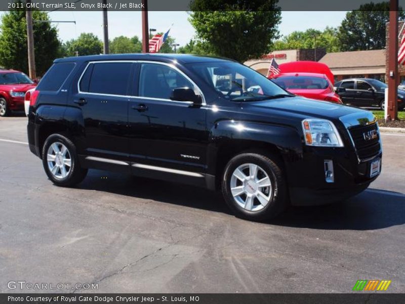 Onyx Black / Jet Black 2011 GMC Terrain SLE
