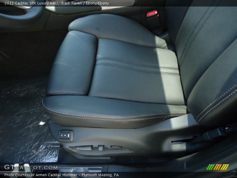 Black Raven / Ebony/Ebony 2012 Cadillac SRX Luxury AWD