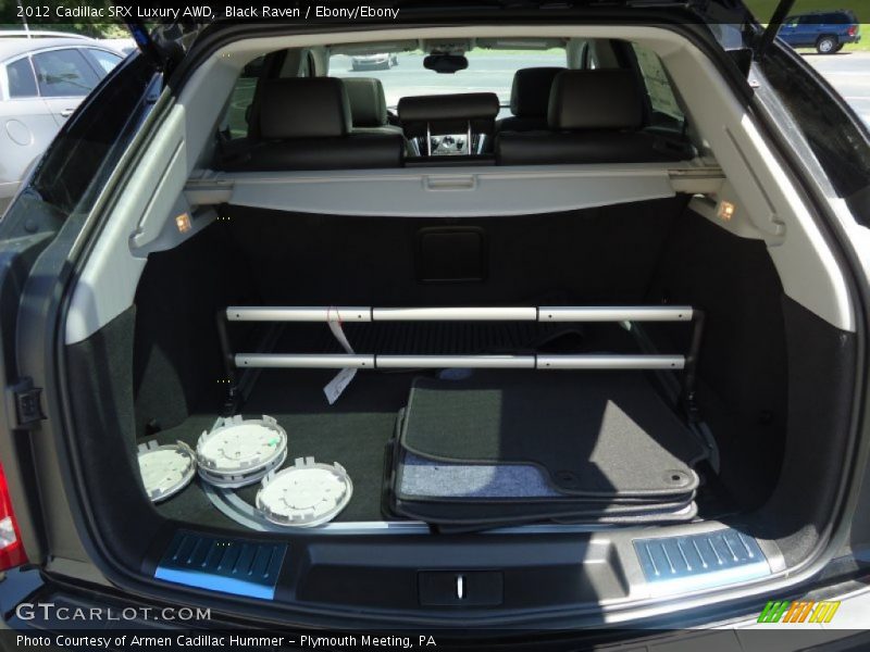 Black Raven / Ebony/Ebony 2012 Cadillac SRX Luxury AWD