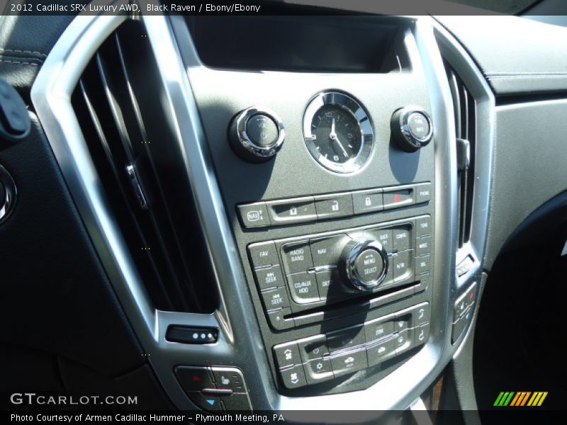 Black Raven / Ebony/Ebony 2012 Cadillac SRX Luxury AWD