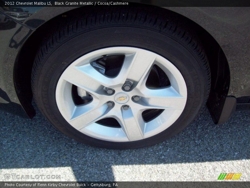 Black Granite Metallic / Cocoa/Cashmere 2012 Chevrolet Malibu LS