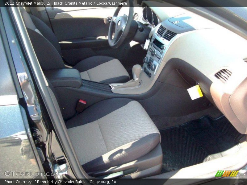 Black Granite Metallic / Cocoa/Cashmere 2012 Chevrolet Malibu LS