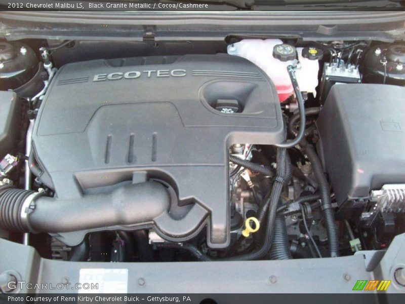 Black Granite Metallic / Cocoa/Cashmere 2012 Chevrolet Malibu LS
