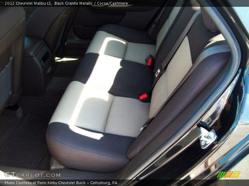 Black Granite Metallic / Cocoa/Cashmere 2012 Chevrolet Malibu LS
