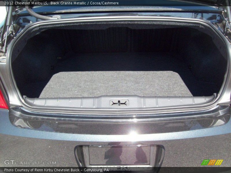 Black Granite Metallic / Cocoa/Cashmere 2012 Chevrolet Malibu LS