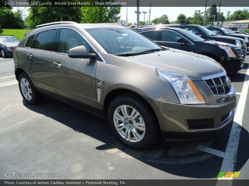 Mocha Steel Metallic / Shale/Brownstone 2012 Cadillac SRX Luxury