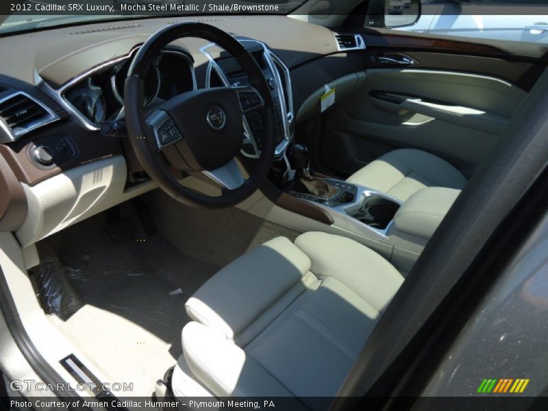 Mocha Steel Metallic / Shale/Brownstone 2012 Cadillac SRX Luxury