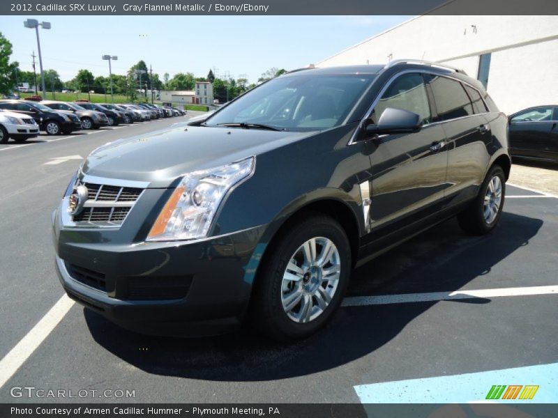 Gray Flannel Metallic / Ebony/Ebony 2012 Cadillac SRX Luxury