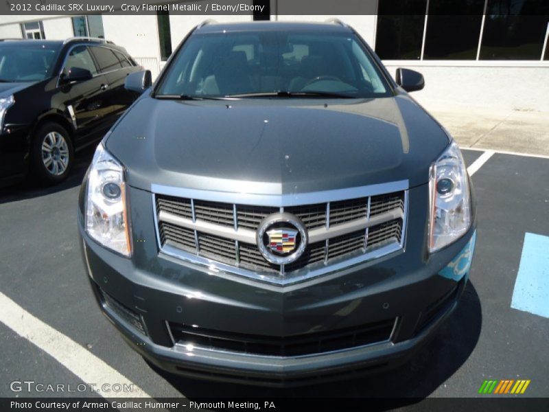 Gray Flannel Metallic / Ebony/Ebony 2012 Cadillac SRX Luxury