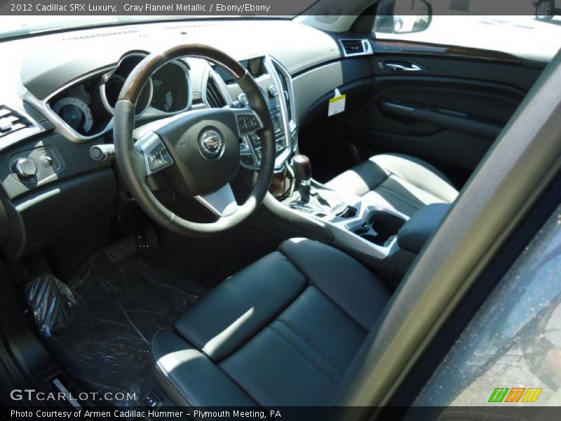 Gray Flannel Metallic / Ebony/Ebony 2012 Cadillac SRX Luxury