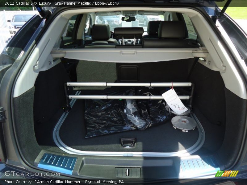 Gray Flannel Metallic / Ebony/Ebony 2012 Cadillac SRX Luxury
