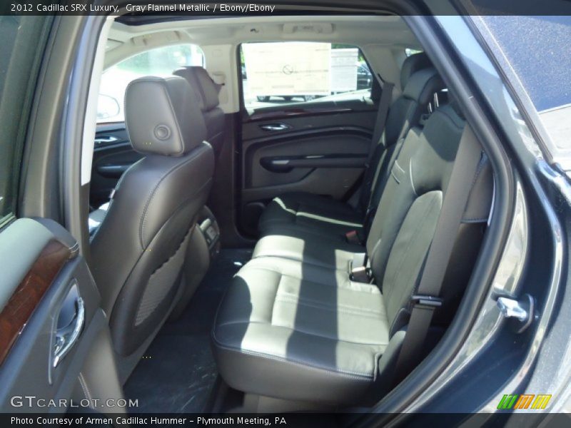 Gray Flannel Metallic / Ebony/Ebony 2012 Cadillac SRX Luxury