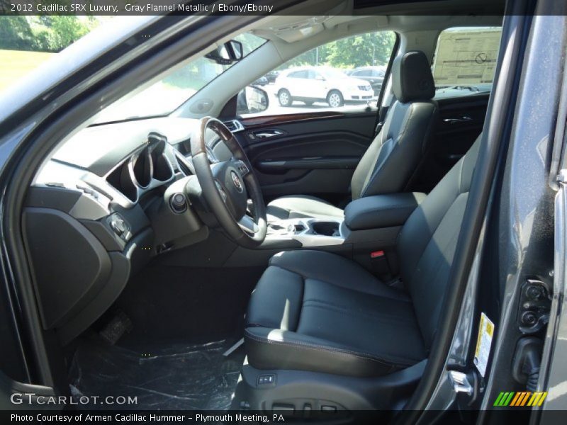 Gray Flannel Metallic / Ebony/Ebony 2012 Cadillac SRX Luxury
