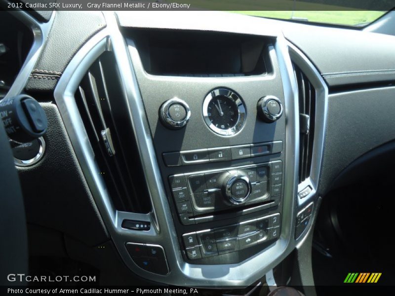 Gray Flannel Metallic / Ebony/Ebony 2012 Cadillac SRX Luxury