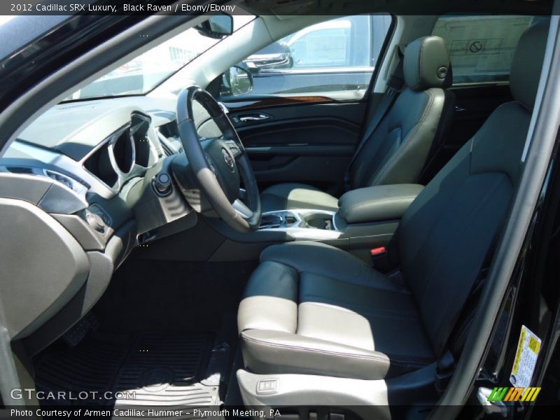 Black Raven / Ebony/Ebony 2012 Cadillac SRX Luxury