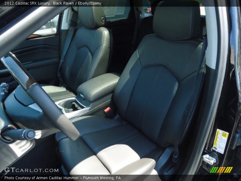 Black Raven / Ebony/Ebony 2012 Cadillac SRX Luxury