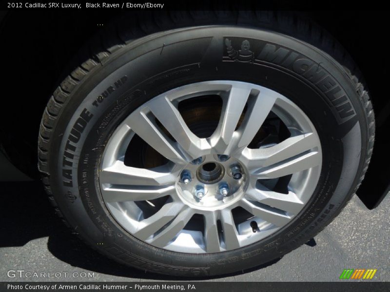 Black Raven / Ebony/Ebony 2012 Cadillac SRX Luxury