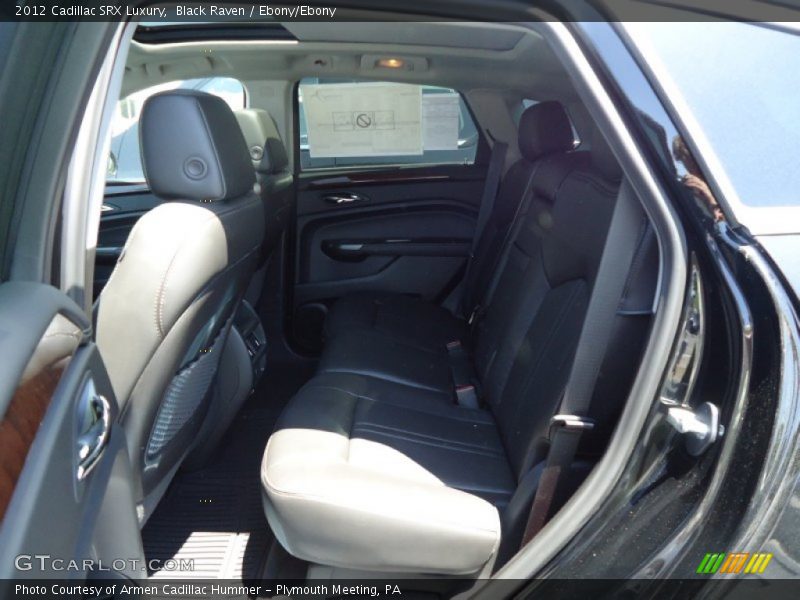 Black Raven / Ebony/Ebony 2012 Cadillac SRX Luxury