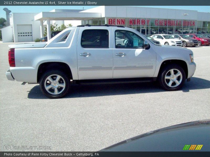 Silver Ice Metallic / Ebony 2012 Chevrolet Avalanche LS 4x4