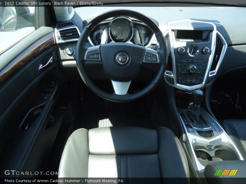 Black Raven / Ebony/Ebony 2012 Cadillac SRX Luxury