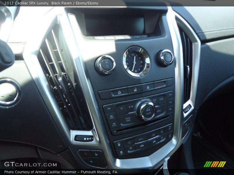 Black Raven / Ebony/Ebony 2012 Cadillac SRX Luxury