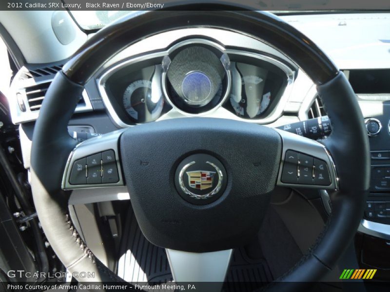 Black Raven / Ebony/Ebony 2012 Cadillac SRX Luxury