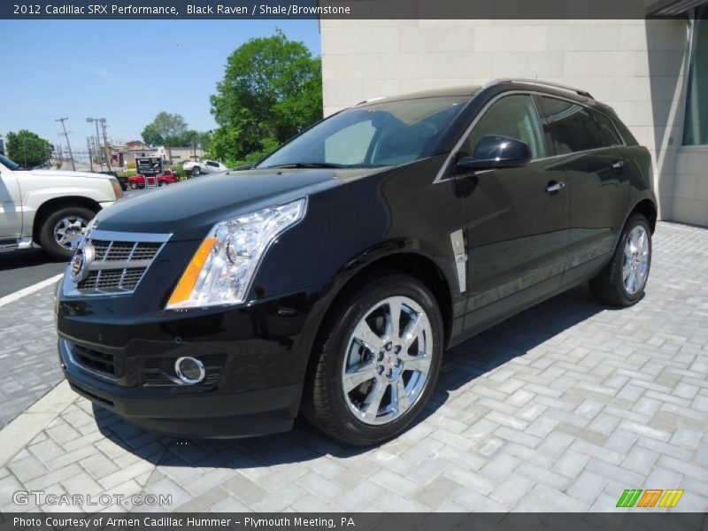 Black Raven / Shale/Brownstone 2012 Cadillac SRX Performance