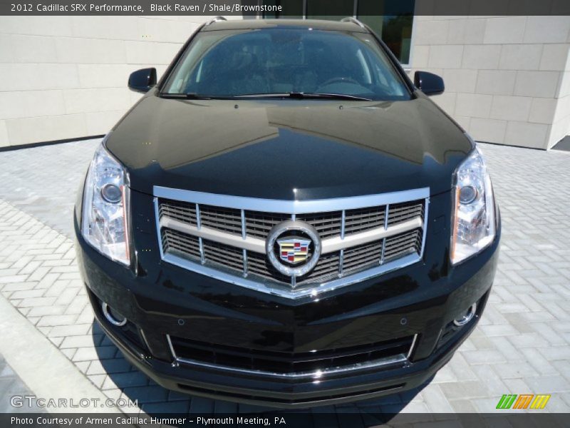 Black Raven / Shale/Brownstone 2012 Cadillac SRX Performance