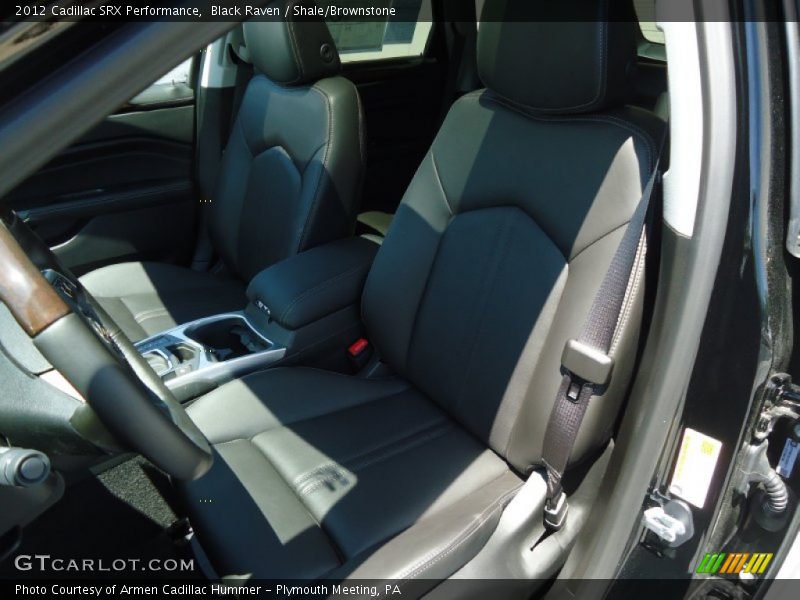 Black Raven / Shale/Brownstone 2012 Cadillac SRX Performance