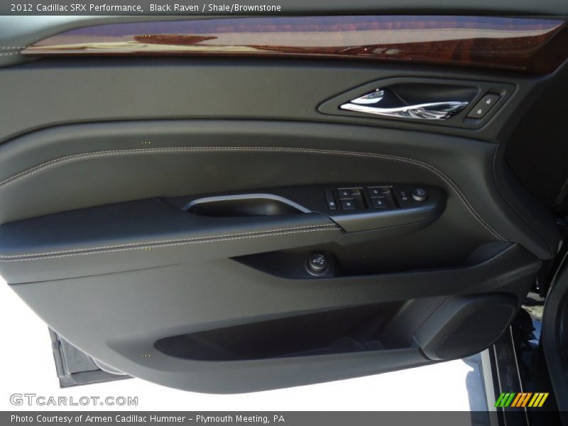 Black Raven / Shale/Brownstone 2012 Cadillac SRX Performance