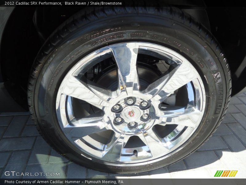 Black Raven / Shale/Brownstone 2012 Cadillac SRX Performance