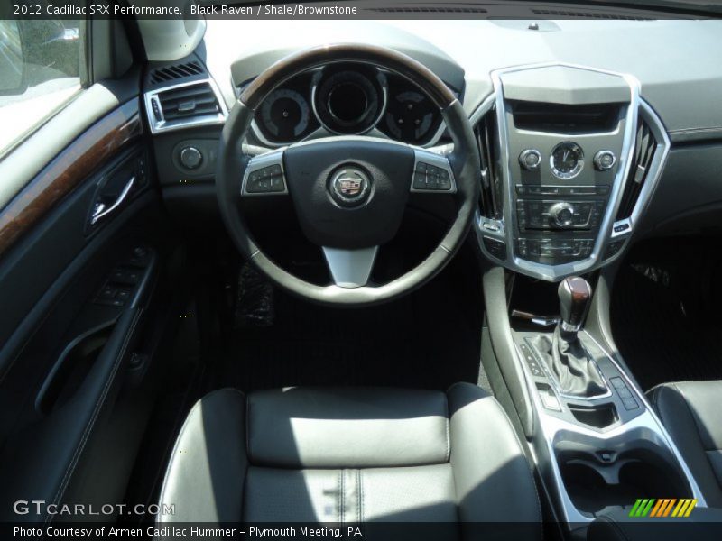 Black Raven / Shale/Brownstone 2012 Cadillac SRX Performance