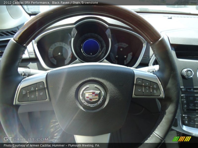 Black Raven / Shale/Brownstone 2012 Cadillac SRX Performance