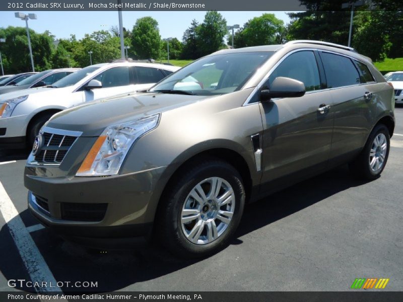 Mocha Steel Metallic / Shale/Brownstone 2012 Cadillac SRX Luxury